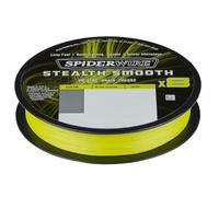 Spiderwire Stealth Smooth 8 New 2020, 150 m, Yellow, fil tressé 8 positions avec micro-revêtement 0,06 mm - 0,39 mm, 5,4 kg - 46,3 kg, résistant à l'abrasion