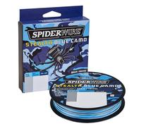 SpiderWire Stealth® Superline Ligne de pêche tressée Bleu Camouflage 13,6 kg 114 m Convient pour Eau salée et Eau Douce