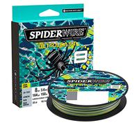 SpiderWire Superline Ultracast Braid Fil de pêche tressé Aqua Camo, 20lbs / 9 kg, 150 m, Convient pour Les environnements d'eau Douce et d'eau salée