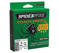 Spiderwire Tresse 12 Brins Stealth Smooth 12 Braid - 0.19mm - 18Kg - 150m - Translucent - 1507367