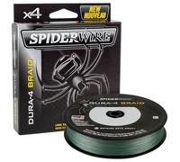 Spiderwire Tresse de Pêche Dura 4 Green 0.14mm 150m Ligne Multibrins PE Dyneema Bobine Spinning Carpe Mer