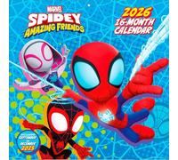 Spidey and His Amazing Friends 2026 Square Calendar