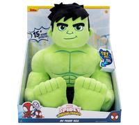 Disney Peluche My Friend Hulk - 15+ effets sonores - Vert pour enfants
