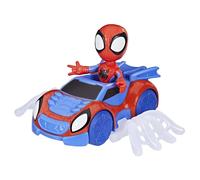 Hasbro Coffret Spidey et Arachno-Bolide Figurine Spidey avec véhicule et accessoire Couleur noire