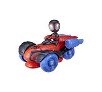 Marvel Spidey And His Amazing Friends Tecnomoto Luminosa Figure Bleu