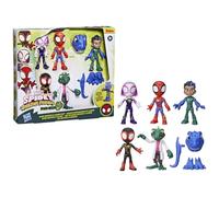 Figurines Spidey and His Amazing Friends Dino-Webs Coffret Héros Dinosaures et Lizard