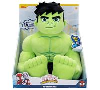 Disney Peluche My Friend Hulk - 15+ effets sonores - Vert pour enfants