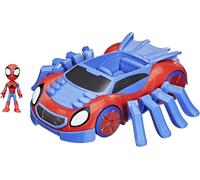 Hasbro Jouet Arachno-bolide Spidey et ses amis étonnants avec figurine 10 cm dès 3 ans