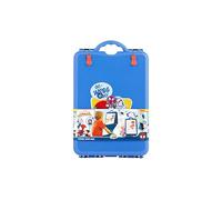 Spidey Chevalet portable pour enfants | Mallette d'artiste avec kit de peinture | Kit de bricolage créatif à partir de 3 ans | Tableau à dessin DIY avec accessoires | Cadeau jouet Spiderman | Chevalet