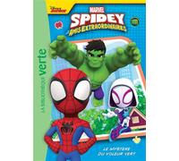 Spidey et ses amis extraordinaires 04 - Le mystère du voleur vert - Marvel Comics - Bb Rose Verte - Poche - Roman cadet