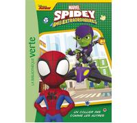 Spidey et ses amis extraordinaires 10 - Un collier pas comme les autres - Marvel Comics - Bb Rose Verte - Poche - Roman cadet