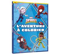 SPIDEY ET SES AMIS EXTRAORDINAIRES - Coloriage Géant - L'aventure à colorier - MARVEL - Collectif - Hachette Disney - broché - Livre-jeu