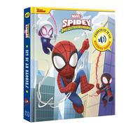 SPIDEY ET SES AMIS EXTRAORDINAIRES - J'écoute et je lis (livre sonore) - Mission à trois - MARVEL - Disney Marvel - Hachette Disney - cartonné - Album jeunesse