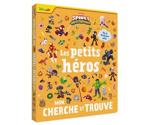 SPIDEY ET SES AMIS EXTRAORDINAIRES - Mon Cherche et Trouve - Les Petits Héros - MARVEL Plus de 100 éléments à trouver - Collectif - Hachette Disney - cartonné - Livre-jeu