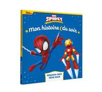 SPIDEY ET SES AMIS EXTRAORDINAIRES - Mon Histoire du soir - Mission chez Iron Man - MARVEL - Marvel Comics - Hachette Disney - broché - Album jeunesse