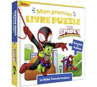 SPIDEY ET SES AMIS EXTRAS - Mon Premier livre puzzle - 4 pcs - MARVEL - Le bébé-Transformateurs: Le bébé Transformateur
