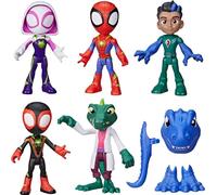 Spidey Et Ses Amis Héros Dino Et Lézard Ensemble De Figurines