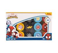 Spidey et ses super amis Lot de 15 tampons Marvel pour enfants - Kit de bricolage à partir de 3 ans - Boîte de tampons pour anniversaire d'enfant, bricolage et petits cadeaux