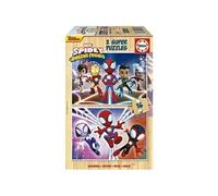 SPIDEY & HIS AMAZING FRIENDS - 2 puzzles en bois