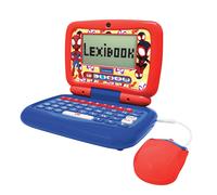 Spidey ordinateur portable éducatif parlant bilingue ? 40 activités en français et anglais multicolore TU