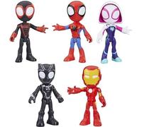 Spidey pack 5 figurines Collection de héros, jouet enfants, Spidey et ses Amis Extraordinaires, Des 3 ans