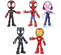 Hasbro Pack 5 figurines Spidey - Spidey et ses Amis Extraordinaires - Dès 3 ans - Multicolore