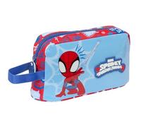 SPIDEY RESCUE - Porte-petit-déjeuner thermique, qualité et résistance maximale, porte-repas, 21,5 x 6,5 x 12 cm, Rouge, bleu, M, Décontracté