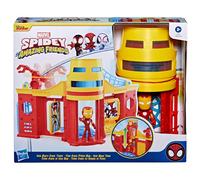 Spidey Stark Tower D'Iron Man Playset Avec Figurine Amazing Friends Hasbro F9351
