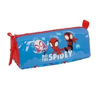 Spidey Trousse avec Fermeture éclair et Compartiment, Trousse pour Enfant, idéale pour Les Enfants d'âge Scolaire, Confortable et Polyvalente, qualité et résistance, 21 x 7 x 8 cm
