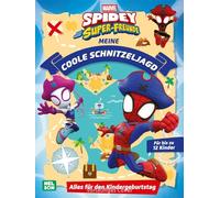 Spidey und seine Super-Freunde: Meine coole Schnitzeljagd: Alles für den Kindergeburtstag | Einladungen, Rätsel und Urkunden für bis zu 12 Kinder ab 3 Jahren