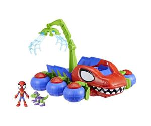 Spidey Véhicule Dino-Webs avec jouets Spider-Man, a partir de 3 ans, Spidey et ses Amis Extraordinaires