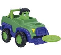 DISNEY - Spidey Véhicule lance disque Figurine Hulk - Jouet pour enfant de 3 ans - Blanc