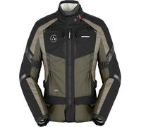 Spidi 4 Season Evo H2Out Veste textile de moto de dames, noir-vert, taille XL pour femmes