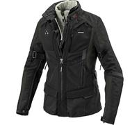 Spidi 4 Season Evo H2Out Veste textile de moto de dames, noir-vert, taille XS pour femmes