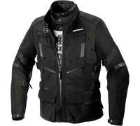 Spidi 4 Season Evo H2Out Veste textile moto, noir/vert, Taille M