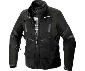 Spidi 4 Season Evo H2Out Veste textile moto, noir/vert, Taille M