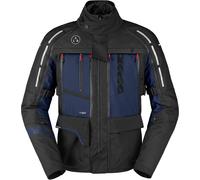 Spidi 4 Season V3 H2Out Veste textile imperméable, noir/bleu, Taille 3XL