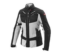 SPIDI 4Season H2Out Lady Jacket, Black/Grey, Size