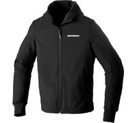 Spidi TexTech Armor Evo Hoodie de moto, noir, taille 2XL pour homme