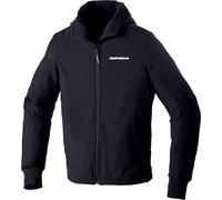 Spidi Armor Evo, sweat à capuche zippé M Noir Noir