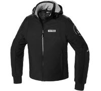 Spidi Armor H2Out Hoodie de moto, noir, Taille S