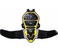 Spidi Back Warrior 160-170 Protection dorsale pour femmes, noir/jaune, Taille S