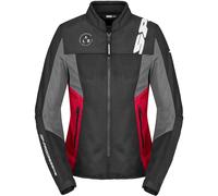 Spidi Corsa Net Windout, veste textile femme XS Noir/Gris/Rouge Noir/Gris/Rouge