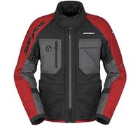 Spidi Crossmaster 2, veste textile H2Out XXL Noir/Rouge/Gris Noir/Rouge/Gris