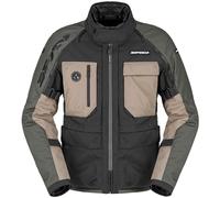 Spidi Crossmaster 2 H2Out Veste textile de moto imperméable, vert, taille 5XL pour homme