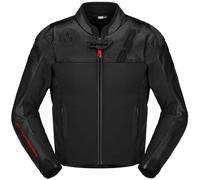 Spidi DP-Progressive Hybrid, veste en cuir et textile 46 Noir Noir