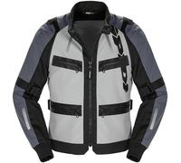 Spidi Enduro Pro, veste en textile M Noir/Gris Clair/Gris Noir/Gris Clair/Gris