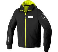 SPIDI, Hoodie Armor EVO, Veste Moto Homme avec Détails Réfléchissants pour la Conduite de Nuit, Protège du Vent, avec Protections Amovibles