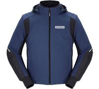 Spidi Hoodie Armor, veste textile H2Out XL Noir/Bleu Noir/Bleu