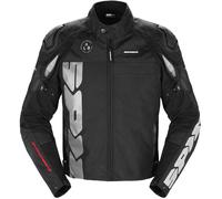 Spidi Progressive Tex Veste textile de moto perforée, noir, taille 2XL pour homme